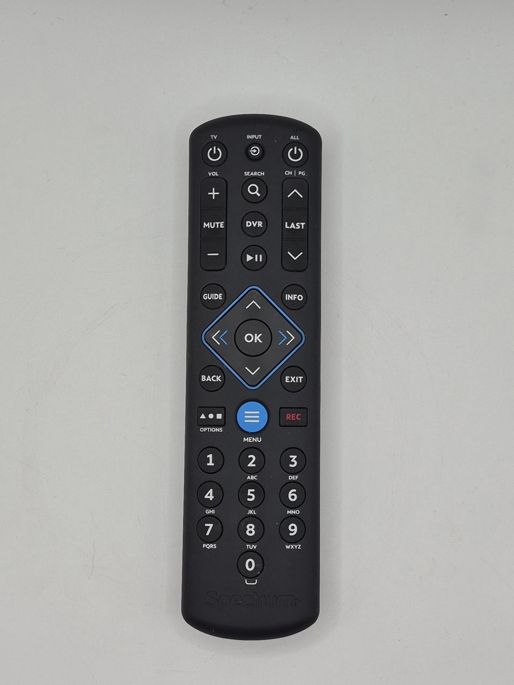 Charter Spectrum SR-002-C Universal Light Up Remote Control